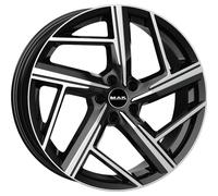 MAK Jantes QVATTRO pour Audi A6 Allroad 8.5x20 5x112 Black Mirror KD5