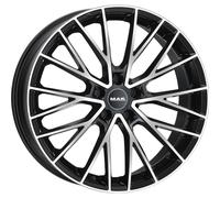 MAK Jantes Roues SPECIALE-D pour Audi Q8 9.5x20 5x112 Black Mirror 3 mm