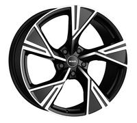 MAK Jante F1022SABM17WSX 10x22 5x112 Black Mirror