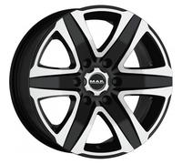 Jante alu MAK STONE 6 18" 8J 6x139.7 ET 15 106.1 BLACK MIRROR