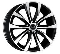 Jante alu MAK WOLF 16" 6.5J 5x108 ET 35 72 BLACK MIRROR