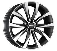 Jante alu MAK WOLF 17" 7J 5x112 ET 40 57.1 GUN METALLIC MIRROR