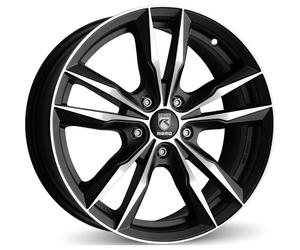 Jante alu MOMO WHEELS REDS FAST 16" 6.5J 5x100 ET 40 72.3 NERO OPACO DIAMANTATO