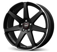 Jante alu MOMO WHEELS SEVEN 19" 8.5J 5x112 ET 30 79.6 NERO OPACO DIAMANTATO