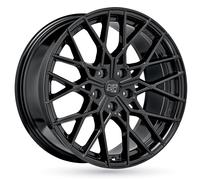 Jante Alu Msw 74 8.5x20 5x112 Et40 Noir Brillant