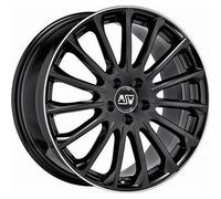 Jante alu MSW MSW 30 19" 8.5J 5x112 ET 38 73 GLOSS BLACK+DIAMOND LIP