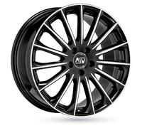 Jante alu MSW MSW 30 19" 9J 5x112 ET 44 73 GLOSS BLACK FULL POLISHED
