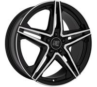 MSW Wheels Jantes MSW 31 8x18 5x112 Noir brillant poli – Mercedes‑Benz Classe A