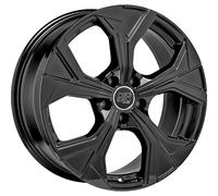 MSW Wheels Jantes MSW 43 pour Audi Q3 8.5x20 5x112 Gloss Black 6YL