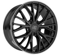 Jante alu MSW MSW 44 20" 9J 5x112 ET 50 73 GLOSS BLACK+DIAMOND LIP