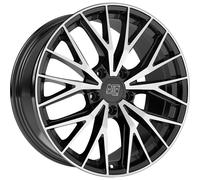 MSW Wheels Jantes MSW 44 – 9.0Jx20 5x130 ET50 – Noir brillant poli