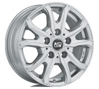 Jante alu MSW MSW 48 VAN 16" 6.5J 5x160 ET 60 65.1 FULL SILVER