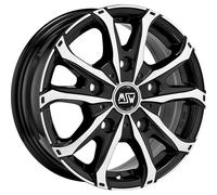 Jante alu MSW MSW 48 VAN 18" 7.5J 5x112 ET 48 66.6 GLOSS BLACK FULL POLISHED