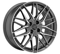 Jante alu MSW MSW 50-4 18" 7.5J 4x100 ET 35 63.4 MATT GUN METAL FULL POLISHED
