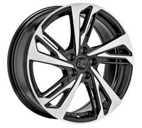 MSW Wheels – Jante alliage MSW 60 7,0J17 5x112 ET40 57,10 mm Noir brillant pour Volkswagen Arteon