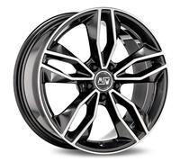 Jante Alu Msw Msw 71 19 Pouces - 8.5x19 5x112 Et38 Gris Brillant Face Polie