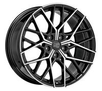 MSW Wheels Jante alu MSW 74 19" 8J 5x112 ET48 73 Noir brillant entièrement poli