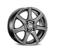 Jante Alu Msw Msw 77 14 Pouces - 5x14 4x100 Et35 Gris Mat