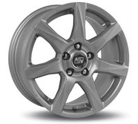 Jante Alu Msw Msw 77 15 Pouces - 6x15 4x100 Et35 Argent