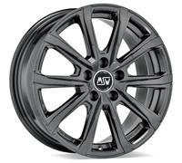 JANTES ROUES MSW MSW 79 POUR SKODA RAPID 6.5X16 5X100 GLOSS DARK GREY DGD