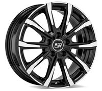 MSW Wheels Jante MSW 79 7.0Jx17 5x114.3 ET35 Noir brillant poli