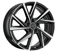 JANTES ROUES MSW MSW 80-5 POUR SEAT LEON X-PERIENCE 7.5X18 5X112 GLOSS BLACK FU