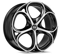 Jante alu MSW MSW 82 20" 9J 5x110 ET 31 65.1 GLOSS BLACK FULL POLISHED