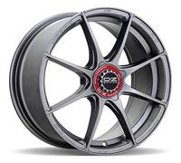 OZ-Racing Jantes Roues Formula HLT 4F pour Mini Cabrio 7.5x17 4x100 Grigio XW0