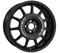 Jante alu OZ RACING LEGGENDA 17" 7J 4x100 ET 42 68 MATT BLACK WHITE LETTERING