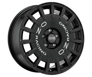 Jante alu OZ RACING RALLY RACING 17" 7J 4x100 ET 30 68 GLOSS BLACK SILVER LETTER