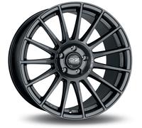 Jante Alu Oz Superturismo Dakar 21 Pouces - 9x21 5x114 Et38 Gris Mat Lettre Argent