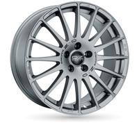 Jante Alu Oz Superturismo Gt 18 Pouces - 8x18 5x108 Et40 Gris Lettre Noire