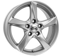 Jante alu RC DESIGN RC30 16" 6.5J 4x100 ET 48 56.6 KRISTAL SILVER