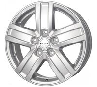 Jante alu RIAL TRANSPORTER 15" 6J 5x118 ET 68 71.1 POLAR SILBER
