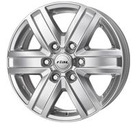 Jante alu RIAL TRANSPORTER 6 17" 7J 6x139.7 ET 57 92.4 POLAR SILBER