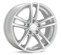 Jante alu RIAL X10 18" 8J 5x120 ET 43 72.6 POLAR SILBER