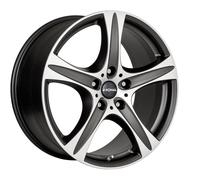 Jante Alu Ronal R55 Suv 20 Pouces - 9.5x20 5x120 Et50 Noir Face Polie