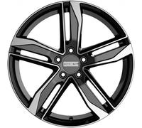Jante alu SMART #1 18" - FONDMETAL HEXIS GLOSSY BLACK MACHINED