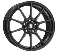 Sparco Jantes Assetto Gara pour Fiat Marea 7x17 4x100 Matt Black TYG