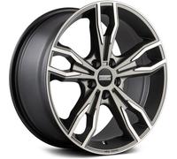 Jante alu SSANGYONG Tivoli 18" - FONDMETAL ALKE MATT TITANIUM DIAMOND CUT