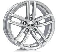 Jante ATS Antares 8.0Jx18 ET 31 5x112 argent brillant AT80831U61 compatible avec AUDI A4 A5 A6 A7 A8 Q5 S4 S5