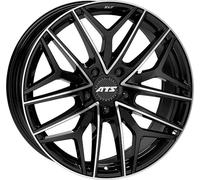 Jante ATS Passion 9.0Jx20 ET 50 5x130 diamant noir PSN902050S53-1 compatible avec PORSCHE 911 Cayenne Panamera Taycan Taycan Cross Tourismo