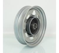 Jante Avant Origine Gris Métallisé Pour Scooter Chinois 50 Yy50qt 2.15x10 Neuf