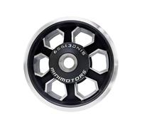 Jante Avant pour Dualtron Mini avec Roulements et Entretoise Minimotors Noir Noir G