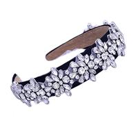 Jante bijou strass fermoir cheveux pour cérémonie élégante accessoire maritime Mariage Brillabenny (Crystal 9)