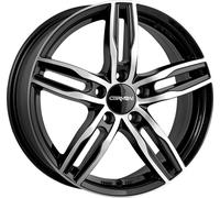 Jante Carmani 14 Paul 6.5 poucesx16 pouces ET41 5x115 black polish CA146516P41BP compatible avec Chevrolet Cruze Orlando Volt