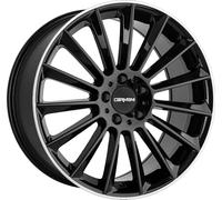 Jante Carmani 17 Fritz 8 poucesx19 pouces ET43 5x112 black lip polish CA17_A0819H543BLP compatible avec Mercedes Classe A Classe B C Coupé C Classe CL CLA CLE Classe E