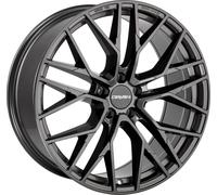 Jante Carmani 20 Ludwig 9 poucesx20 pouces ET45 5x120 hyper gun CA200920K245HG compatible avec VW Amarok Bus T5 Bus T6 Bus T7 Touareg