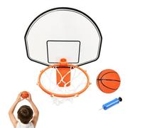 Jante de basket-ball pour poubelles Pompe à air manuelle incluse | Petit Panier De Basketball Intérieur Pour Enfants À partir de 3 Ans, Adolescents, Garçons, Filles, Étudiants, W