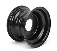 Jante de Kart 145/70-6, 3 Trous 6 Pouces Alliage D'aluminium Traction Améliorée Look élégant Jante de Kart, Accessoires de Kart pour Vtt Quad Dirt Bike Ride on Mower